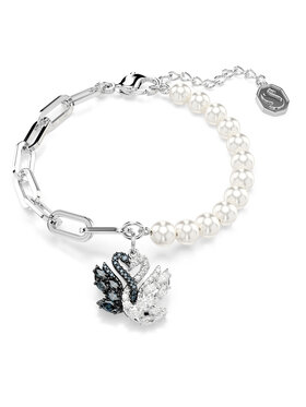 Swarovski Swarovski Bransoletka Swan 5705720 Biały