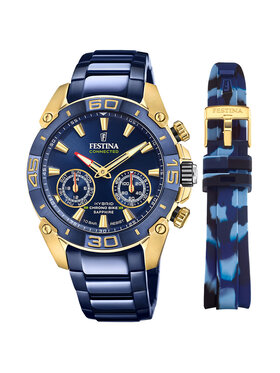 Festina Festina Zegarek F20547-1 Niebieski