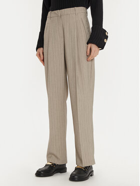 Vero Moda Vero Moda Hlače Meli 10319631 Bež Straight Fit