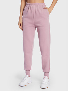 Reebok Reebok Spodnie dresowe Clasics HH9671 Różowy Slim Fit
