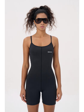 Misaga Misaga Kombinezon BALANCE JUMPSUIT Czarny Slim Fit