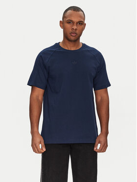 adidas adidas Tričko Premium Essentials JD3279 Tmavomodrá Loose Fit