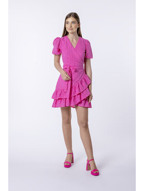 LAURELLA LAURELLA Sukienka letnia Laurella 4UL100541 Różowy Regular Fit