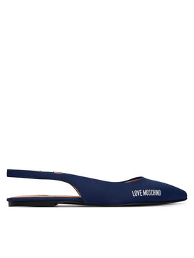 LOVE MOSCHINO LOVE MOSCHINO Baleríny JA11021G1OIM0750 Tmavomodrá