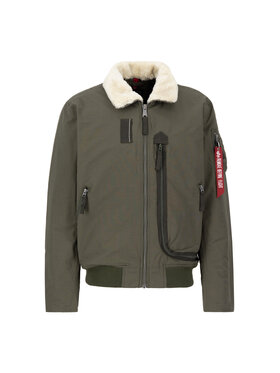 Alpha Industries Alpha Industries Kurtka bomber DA-3 Bomber Winter Jacket Zielony Regular Fit