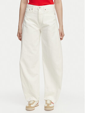 Tommy Jeans Tommy Jeans Džinsai DW0DW22662 Balta Barrel Fit