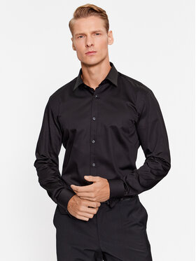 Hugo Hugo Krekls King 50500956 Melns Slim Fit