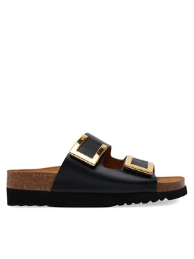 Scholl Scholl Plätud Mules Black Monterey 2 Straps Ad F305841004 1004 Must