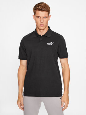 Puma Puma Polo marškinėliai Ess Pique 586674 Juoda Regular Fit
