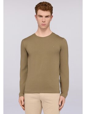 Trussardi Trussardi T-shirt G0238100040N035 Verde Regular Fit