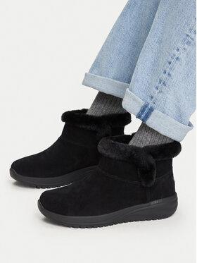 Skechers Skechers Sniega zābaki Waterproof Relaxed Fit: On-The-GO Stellar - Cozy Step 144745/BBK Melns