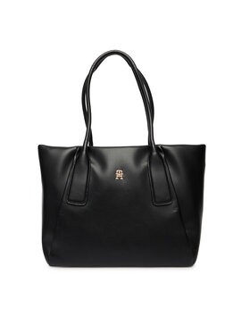 Tommy Hilfiger Tommy Hilfiger Τσάντα Th Essential Tote AW0AW18374 Μαύρο