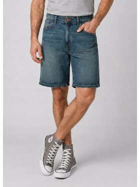 Wrangler Wrangler Szorty jeansowe Frontier Short Niebieski Basic Fit