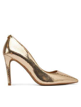 MICHAEL Michael Kors MICHAEL Michael Kors Štikle Alina Flex High Pump 40R4HNHP1M Zlatna