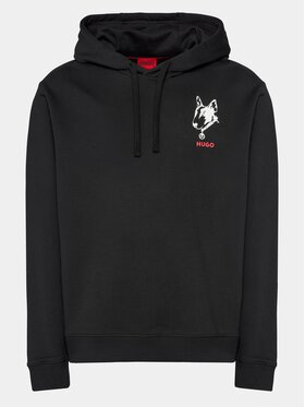 Hugo Hugo Bluză Dammico 50509184 Negru Relaxed Fit