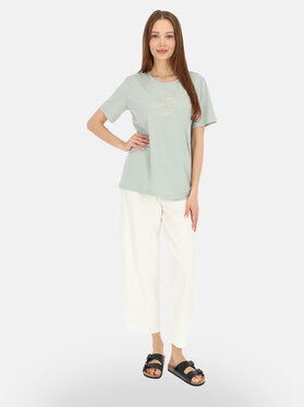 Potis & Verso Potis & Verso T-Shirt Mercy Zielony Regular Fit