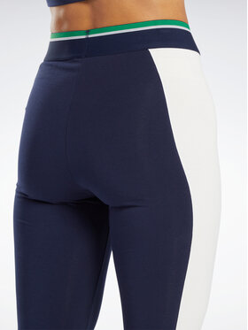 Reebok Leggings HS4710 Tamnoplava Slim Fit