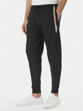 BOSS BOSS Spodnji del trenirke Authentic 50554784 Črna Regular Fit