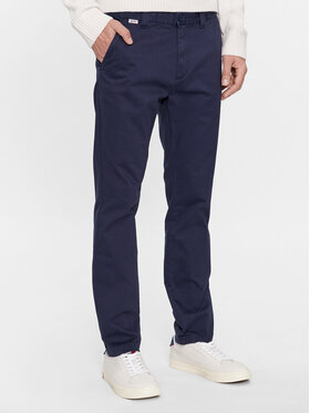Tommy Jeans Tommy Jeans Pantaloni chino DM0DM16758 Blu scuro Slim Fit