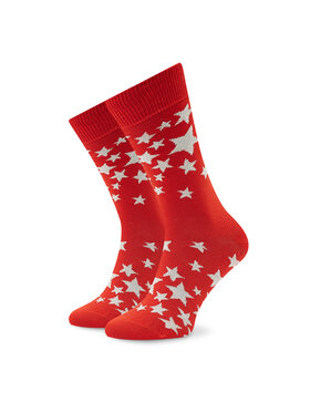 Happy Socks Happy Socks Visoke unisex čarape XSTG01-4300 Crvena