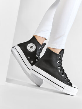Converse Converse Teniși Chuck Taylor All Star Lift Clean Hi 561675C Negru