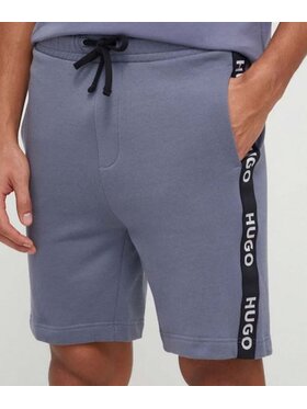 HUGO Hugo Szorty Sporty Logo Shorts Szary Regular Fit
