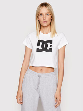 DC DC T-särk Star ADJZT03035 Valge Regular Fit