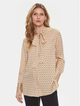 BOSS Boss Bluse Bitoa 50516710 Beige Relaxed Fit