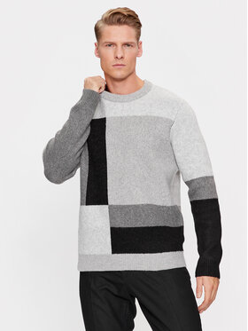 Only & Sons Only & Sons Sweter 22027697 Szary Regular Fit