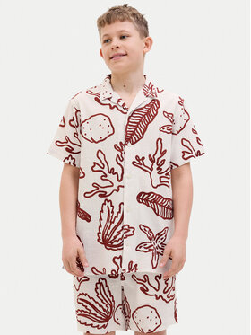 Jack&Jones Junior Jack&Jones Junior Cămașă Luke 12277298 Écru Relaxed Fit