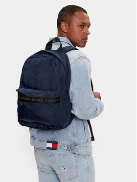 Tommy Jeans Nahrbtnik Tjm Essential Dome Backpack AM0AM11175 Mornarsko Modra