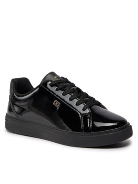 Tommy Hilfiger Tommy Hilfiger Сникърси Essential Court Sneaker Patent FW0FW07868 Черен