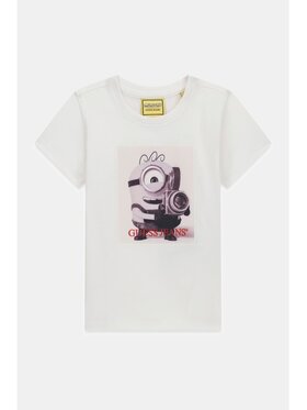 Guess Kids Guess Kids T-Shirt 183592 Biały Classic Fit
