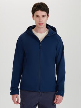 4F 4F Giacca softshell 4FWSS25TSOFM324-30S Blu Regular Fit