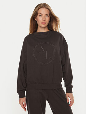 Athlecia Athlecia Pulóver Damla EA243331 Barna Loose Fit