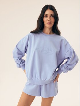 Esotiq Esotiq Bluza 42564 Niebieski Basic Fit