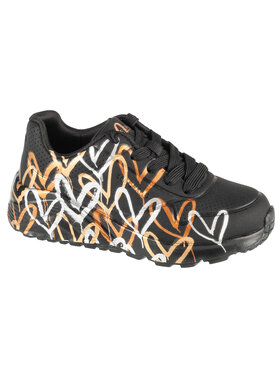 Skechers Skechers Sneakers Skechers JGoldCrown: Uno Lite - Metallic Nero