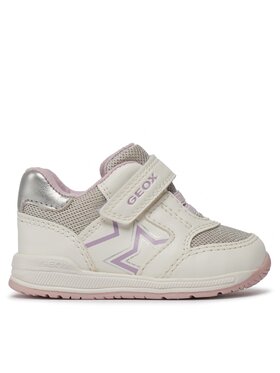 Geox Geox Sneakersy B Rishon Girl B450LA 0BCEW C0406 Biały