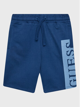 Guess Guess Sportovní kraťasy L3GD03 KA6R0 Modrá Relaxed Fit