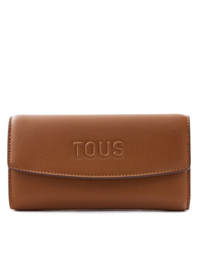TOUS TOUS Nagy női pénztárca Pocket Tous Bloom 2002206343 Barna