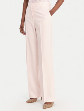 Guess Guess Pantaloni din material W6RB02 WH9Y2 Roz Regular Fit