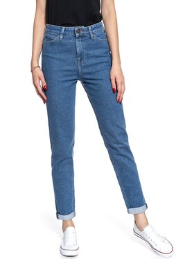 Lee Lee Jeans MOM STRAIGHT Blu Regular Fit