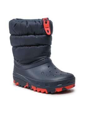 Crocs Crocs Cizme de zăpadă Classic Neo Puff Boot K 207684 Bleumarin