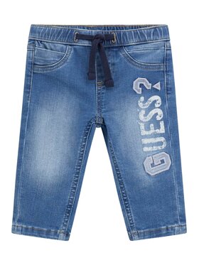 Guess Kids Guess Kids Spodnie materiałowe 175411 Niebieski Regular Fit