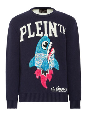 PHILIPP PLEIN PHILIPP PLEIN Longsleeve 2395 Celeste Regular Fit