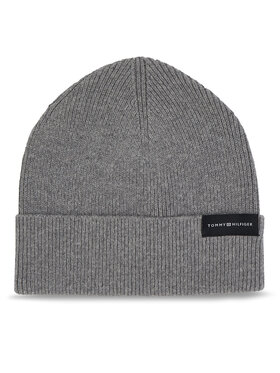 Tommy Hilfiger Tommy Hilfiger Шапка Uptown Wool Beanie AM0AM11483 Сив