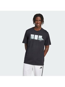 adidas adidas T-Shirt 151491 Czarny Regular Fit