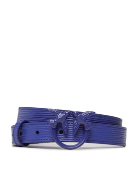 Pinko Pinko Dámsky opasok Love Berry H2 Belt PE 23 PLT01 100143 A0R8 Tmavomodrá