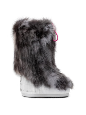 Moon Boot Moon Boot Γκέτες από φυσική γούνα Cover Fox 140COV02001 Γκρι