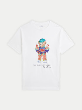 Polo Ralph Lauren Polo Ralph Lauren Tričko 323973136002 Biela Regular Fit